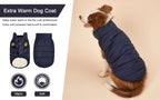 Winter Dog Coat Jacket – Warm Fleece Lined Polyester Vest