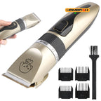 Pet Hair Clipper Set with Ceramic Blades for Dogs and Puppies