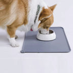 Silicone Pet Meal Mat – Waterproof, Anti-Slip Feeding Bowl Mat for Dogs & Puppies
