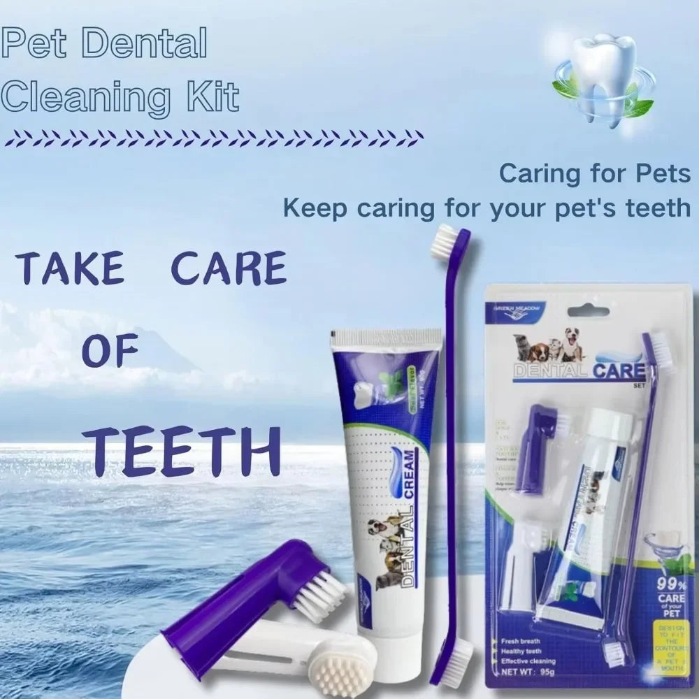 Dog Dental Kit – Toothbrush & Toothpaste Set