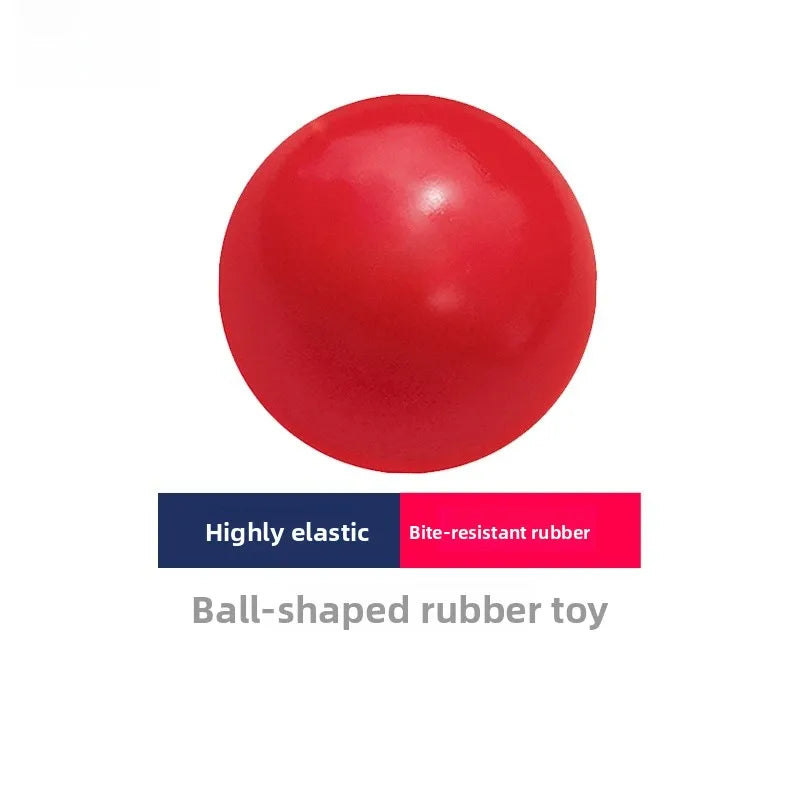 KONG Rubber Chew Ball – Treat Dispensing Dog Toy for Large Dogs