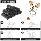 Dog Poop Bags – Leak-Proof Biodegradable Rolls