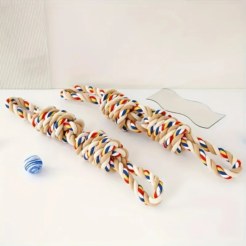 45cm Rope Toy for Dogs – Teeth Cleaning & Puppy Training
