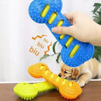Squeaky Bone Dog Toy – Durable Chew Toy for Large Breeds | TPR Rubber
