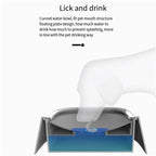 1L Anti-Splash Dog Water Bowl – Floating Non-Spill Drinking Bowl