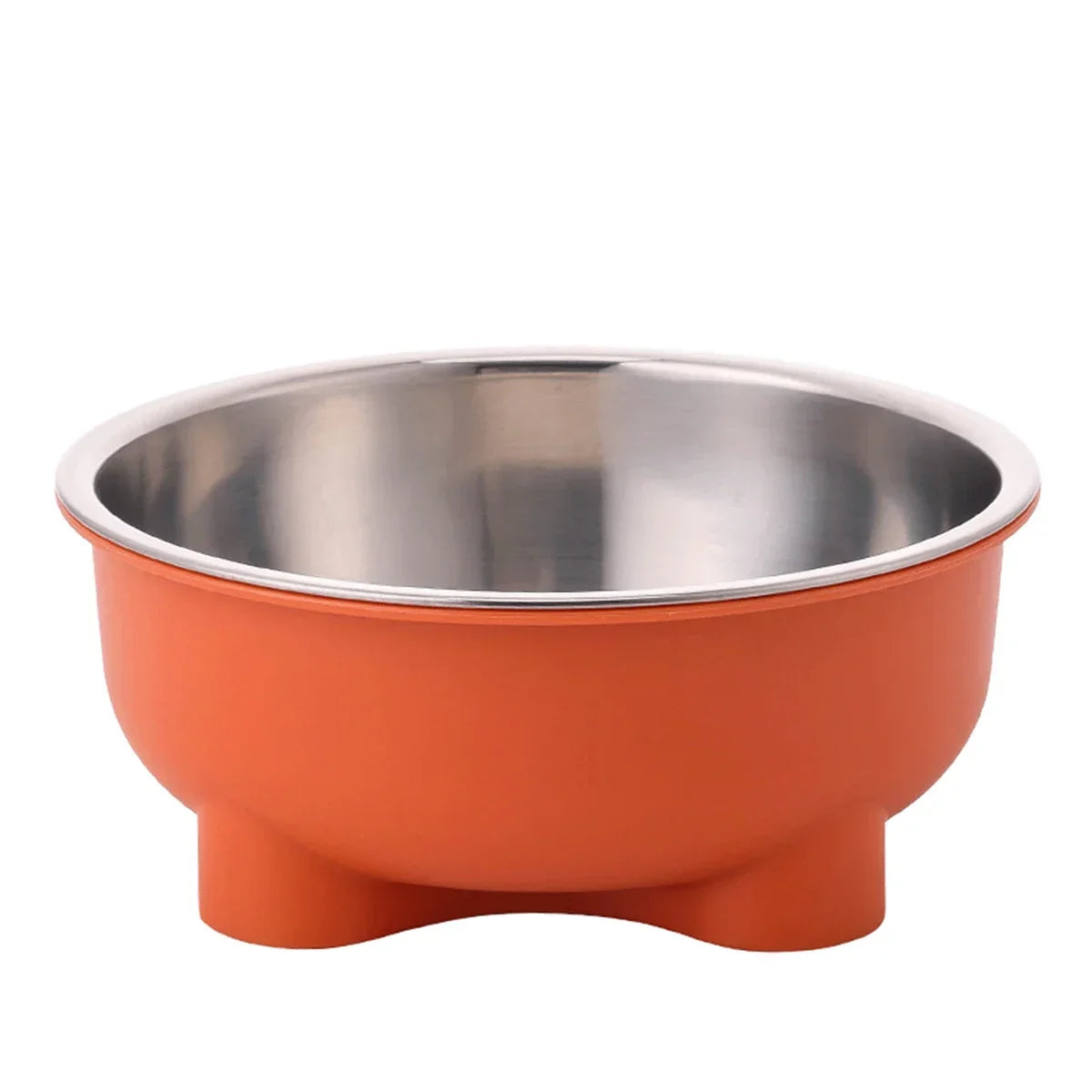 Stainless Steel Anti-Slip Dog Bowl – Detachable Easy-Clean Feeder