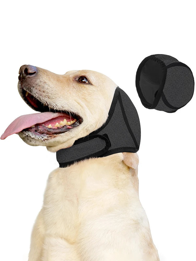 Dog Noise Reduction Headgear – Waterproof Calming Earmuffs