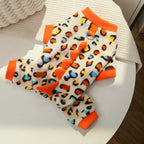 Dinosaur Dog Flannel Jumpsuit – Cozy Winter Romper for Small Dogs