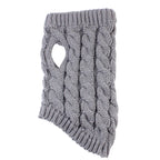 Dog Sweater for Small Breeds – Autumn Knit Fleece Warmwear