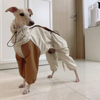 Khaki Dog Winter Coat – Plush Fleece Lined Warm Jacket