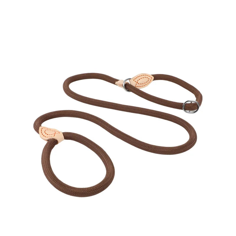 Dog Slip Leash – Braided Rope Control