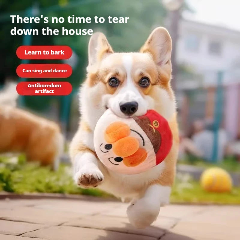 Electric Jumping Ball Dog Toy - Self-Entertaining