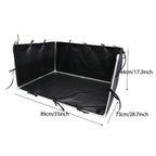 Indoor Dog Potty Fence – Leakproof Training Pad Holder
