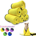 Quick-Dry Dog Bath Towels – Super Absorbent Polyester Microfiber