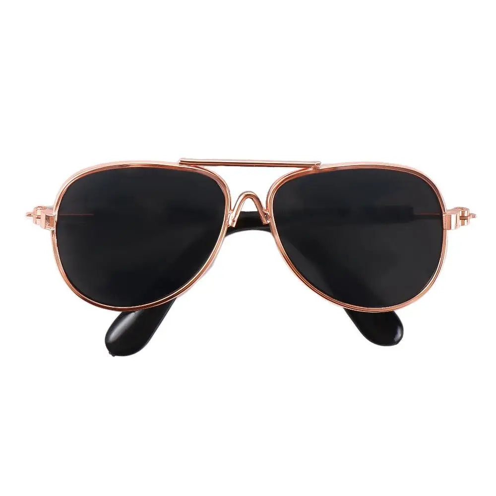 Pet Sunglasses for Small Dogs – Metal Frame, AC Resin Lenses, Comfortable Fit