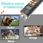 3-Head Ultrasonic Dog Trainer – Portable Bark Control Device