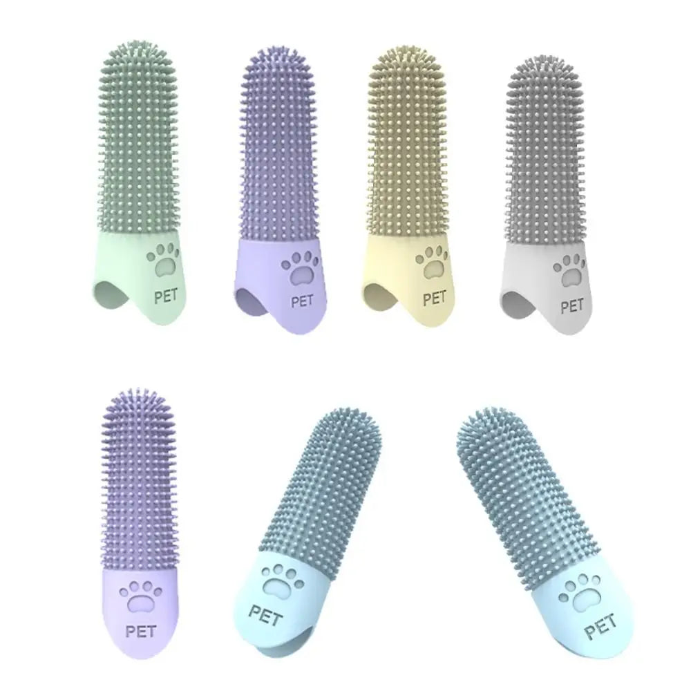 360° Dog Finger Toothbrush - Silicone Pet Dental Brush | Despitego