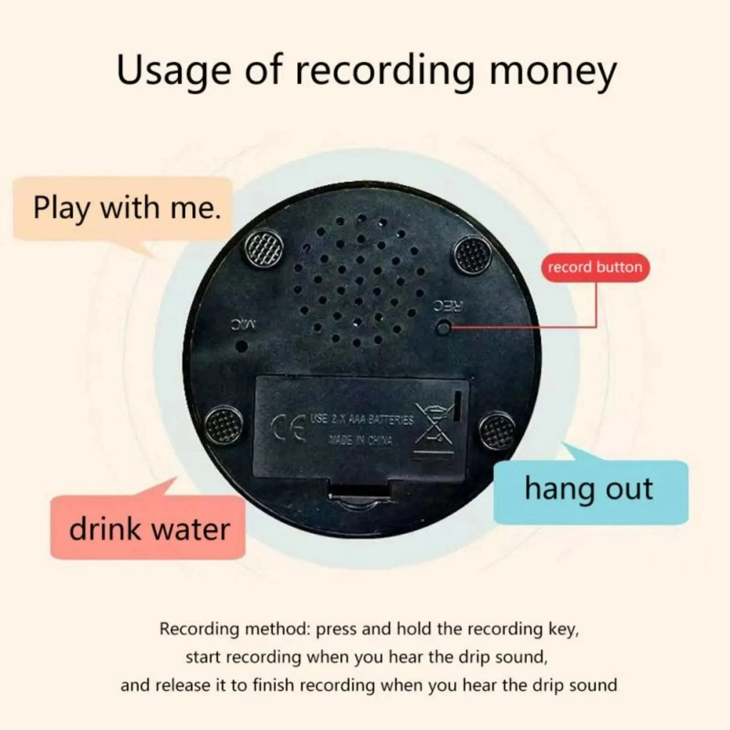 Dog Communication Button – 30s Voice Recording Training Buzzer