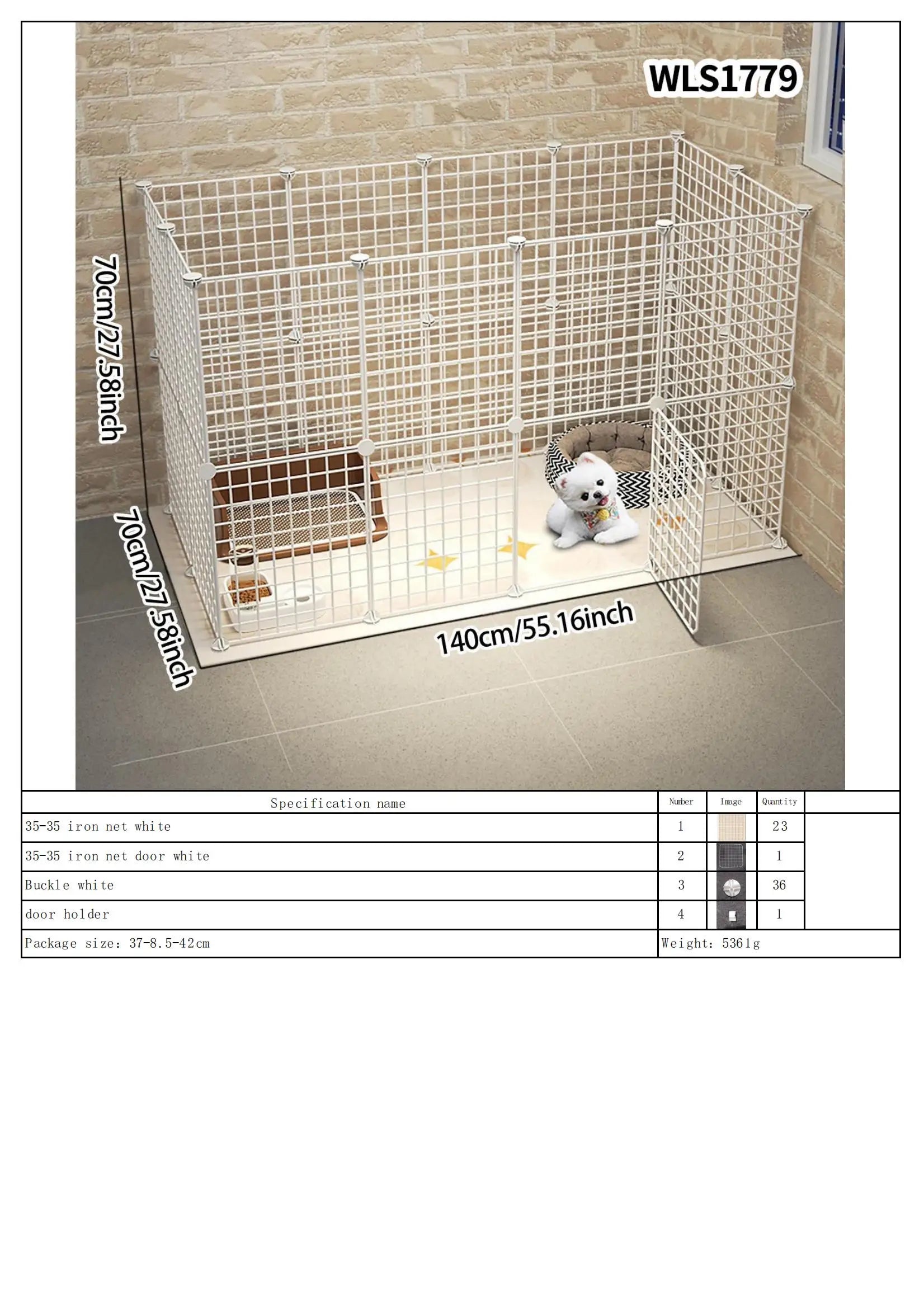 Portable Dog Playpen – DIY Metal Fence
