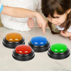 Game Buzzer 4-Pack with Lights – Quick Answer Buttons