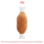 Chicken Leg Bone Plush Toy – Interactive for All Sizes