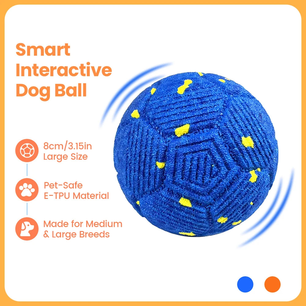 Smart Dog Ball 8cm – Automatic Waterproof Interactive Toy