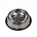 Classic Stainless Steel Dog Bowl – Durable & Rust-Resistant Feeder
