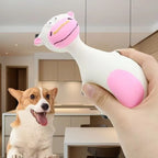 Squeaky Latex Animal Toys - Fetch & Chew for Small & Medium Dogs