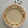 Collapsible Dog Travel Bowl – Portable Silicone Feeder with Carabiner (350ml)
