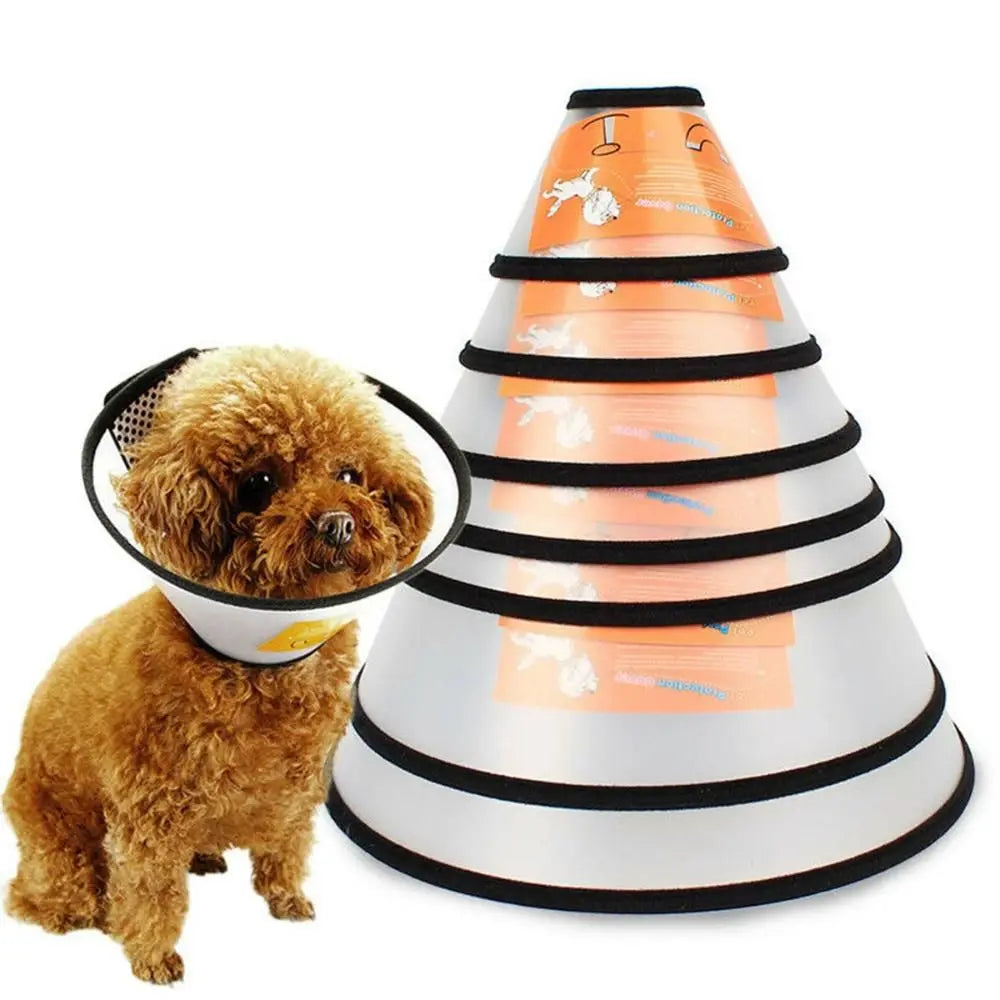 Dog Cone Collar – Adjustable Recovery Protection Cone