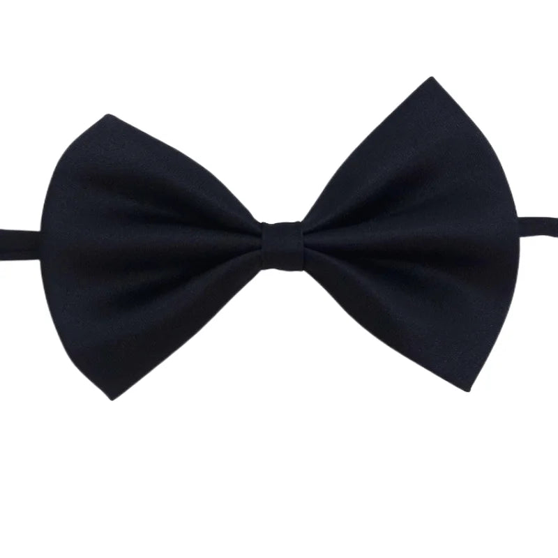 Nylon Bow Tie Dog Collar – Adjustable Stylish Accessory