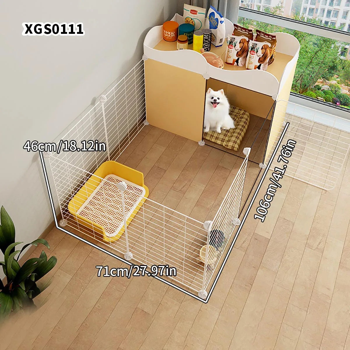 Indoor Dog Fence – Small Pet Playpen