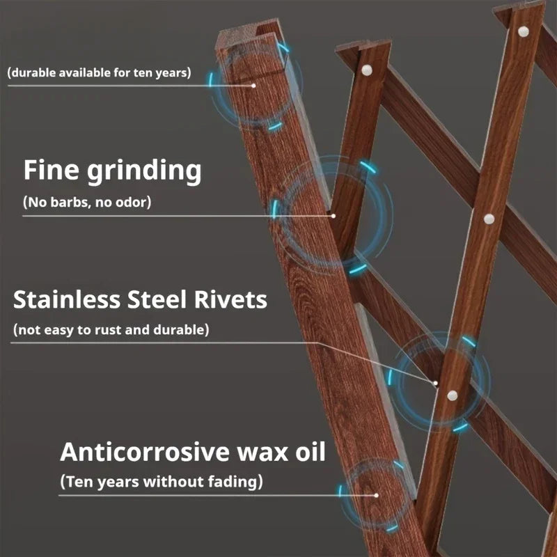 Wooden Dog Gate – Retractable Safety Barrier