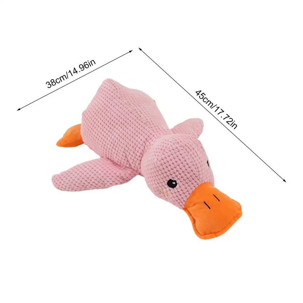 Stomping Duck Plush Dog Toy – Bite Resistant Large