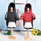 Waterproof Hooded Dog Coat – Reflective Warm Jacket