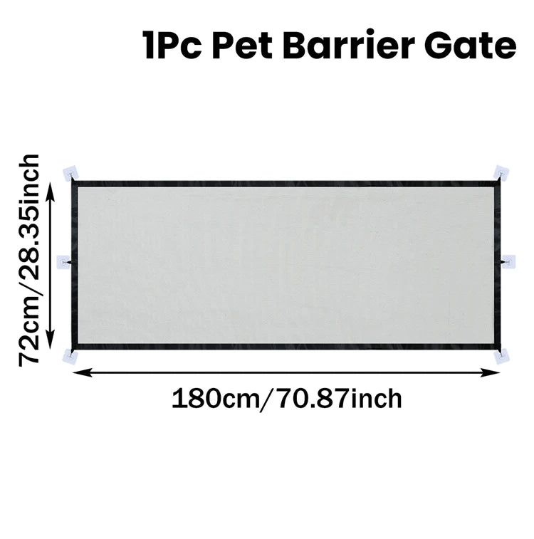 Dog Mesh Barrier Gate – Foldable Safety Fence