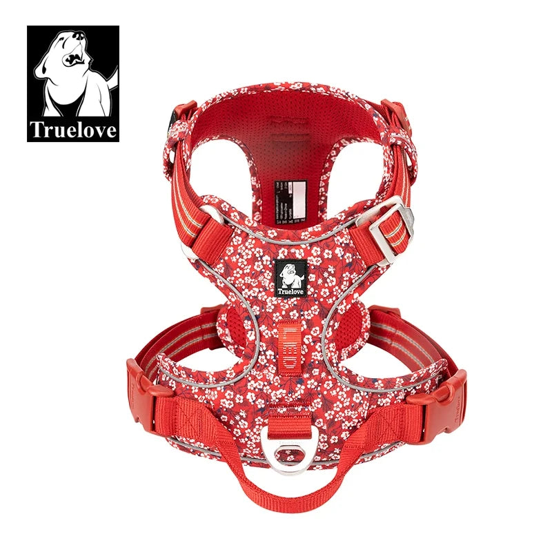Truelove Reflective Nylon Dog Harness – Padded Quick Release