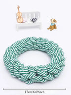 Durable Linen Rope Dog Toy for Medium & Large Dogs