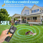 3-Head Ultrasonic Dog Trainer – Portable Bark Control Device