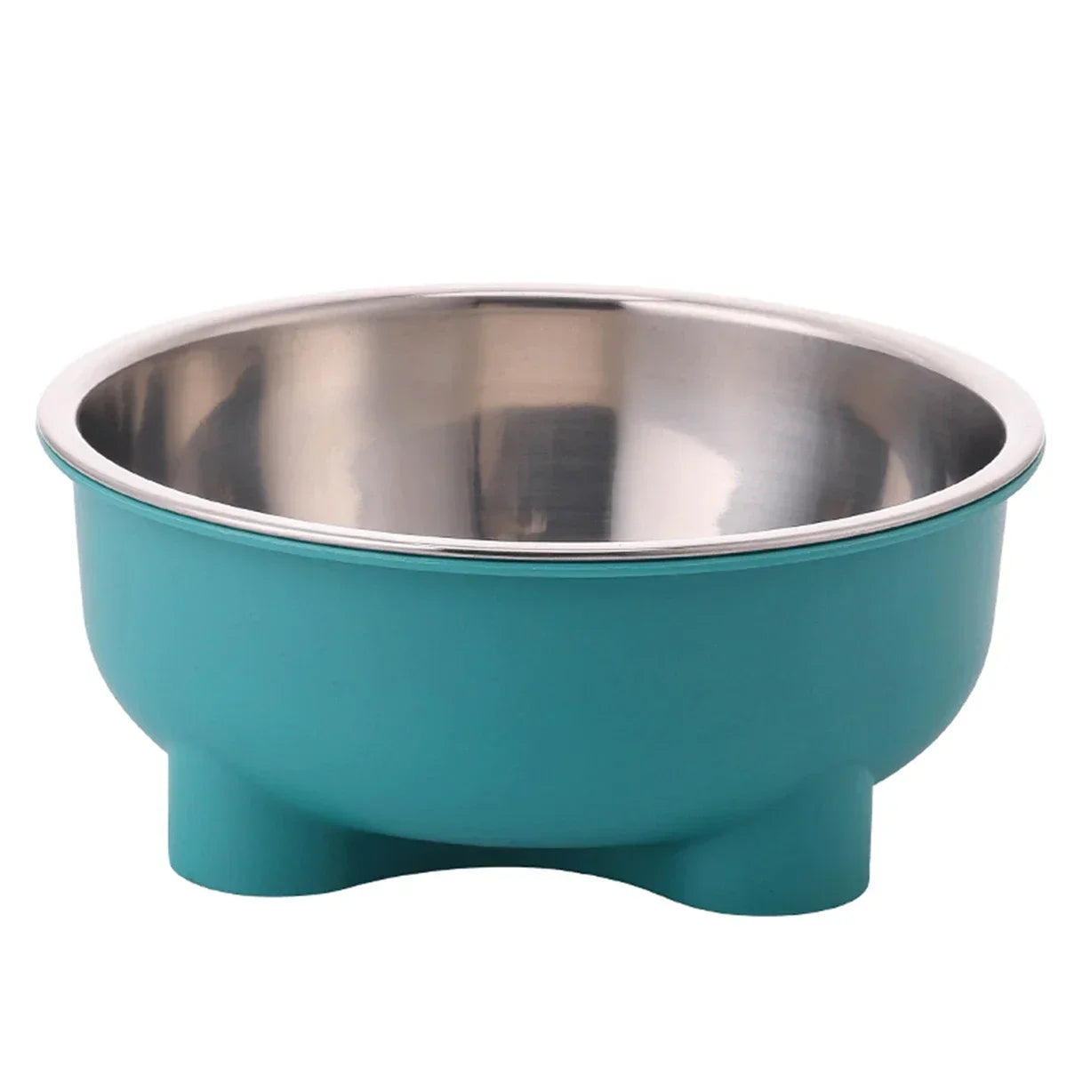 Stainless Steel Anti-Slip Dog Bowl – Detachable Easy-Clean Feeder