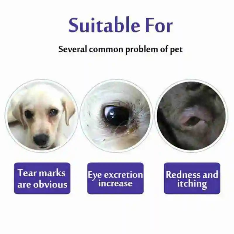Dog Eye Wipes – Tear Stain Remover Pads (130pcs)