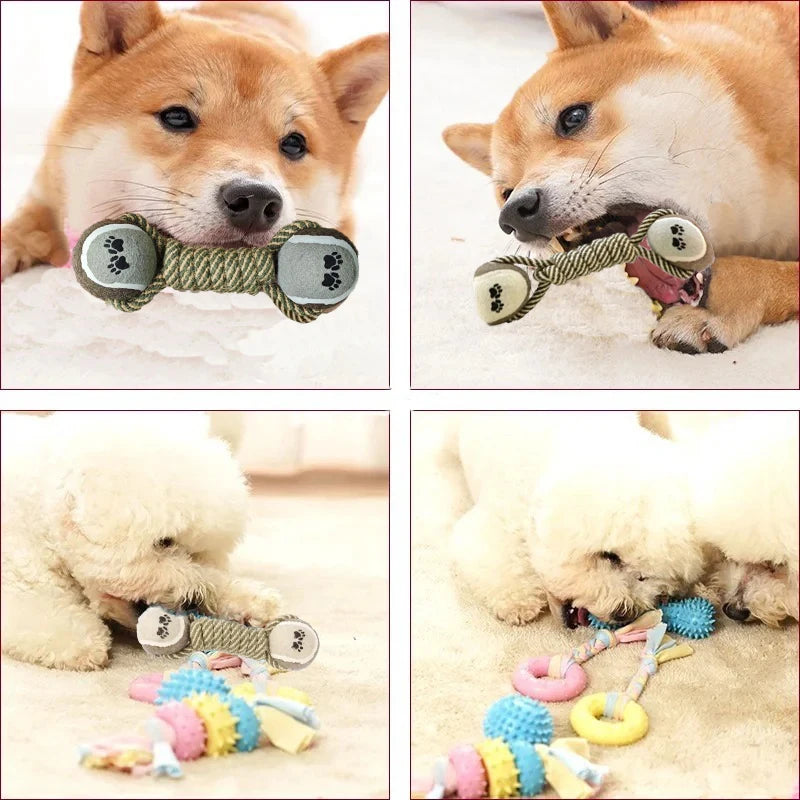 Durable Teeth Cleaning Chew Toy for Dogs