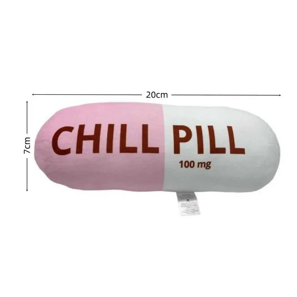 Pill-Shaped Plush Puppy Toy — Soft Bite-Resistant Interactive for Training & Teething Relief