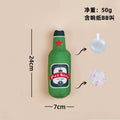 Wine Bottle Dog Toy – Crinkle Paper with Sound