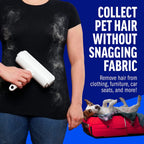 Pet Hair Remover Roller for Dogs – Self-Cleaning Lint Roller