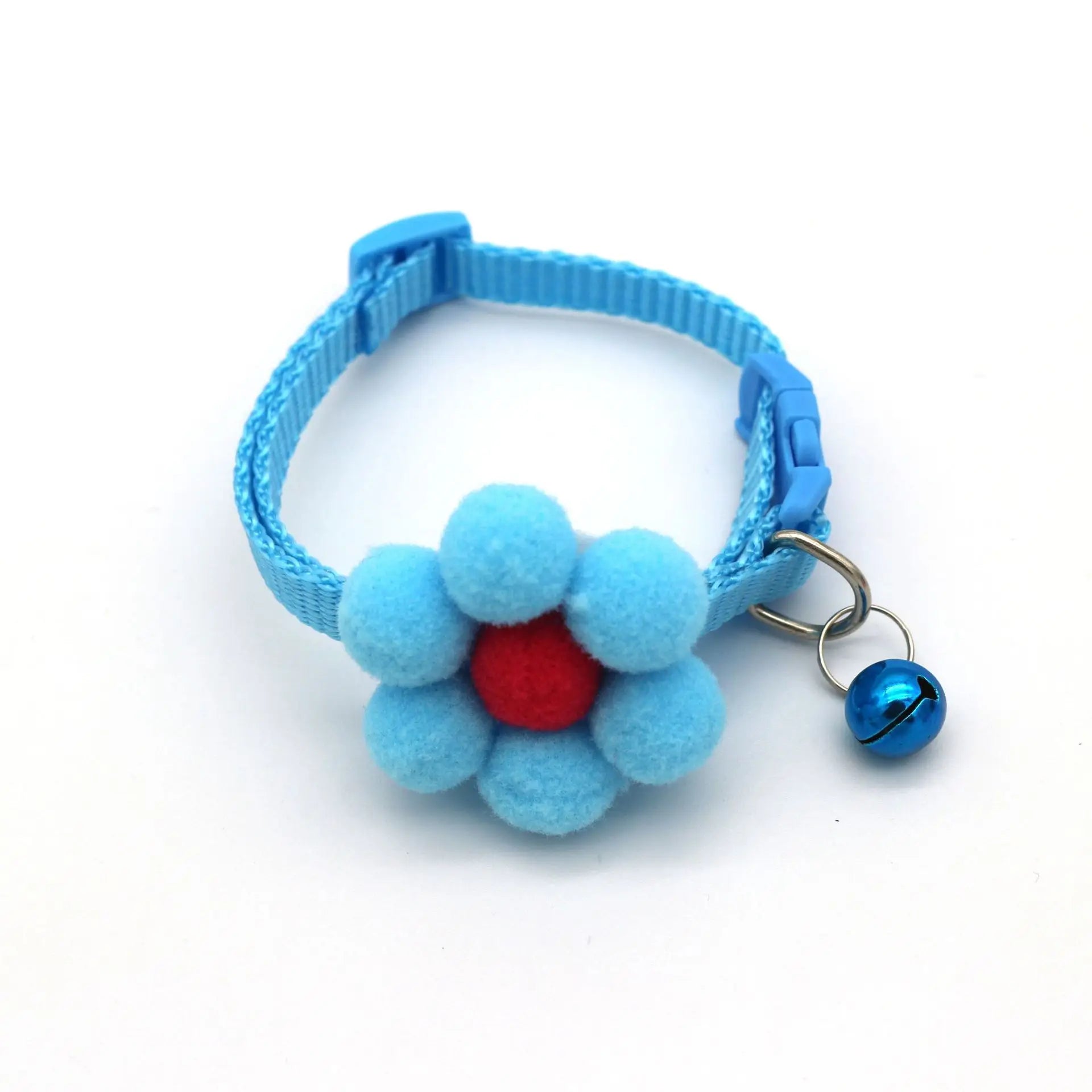 Moonbiffycn Cotton Bowknot Bell Collar for Small Dogs
