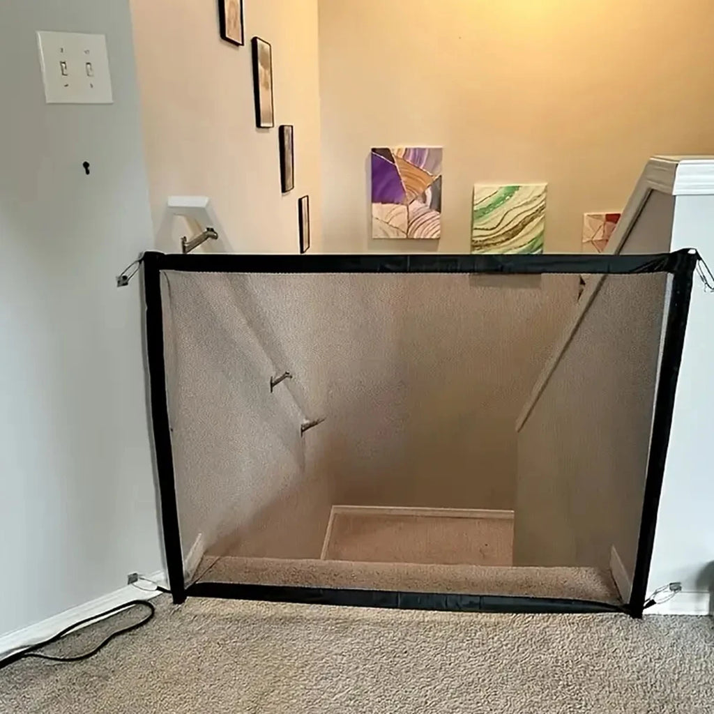 Dog Mesh Barrier Gate – Foldable Safety Fence