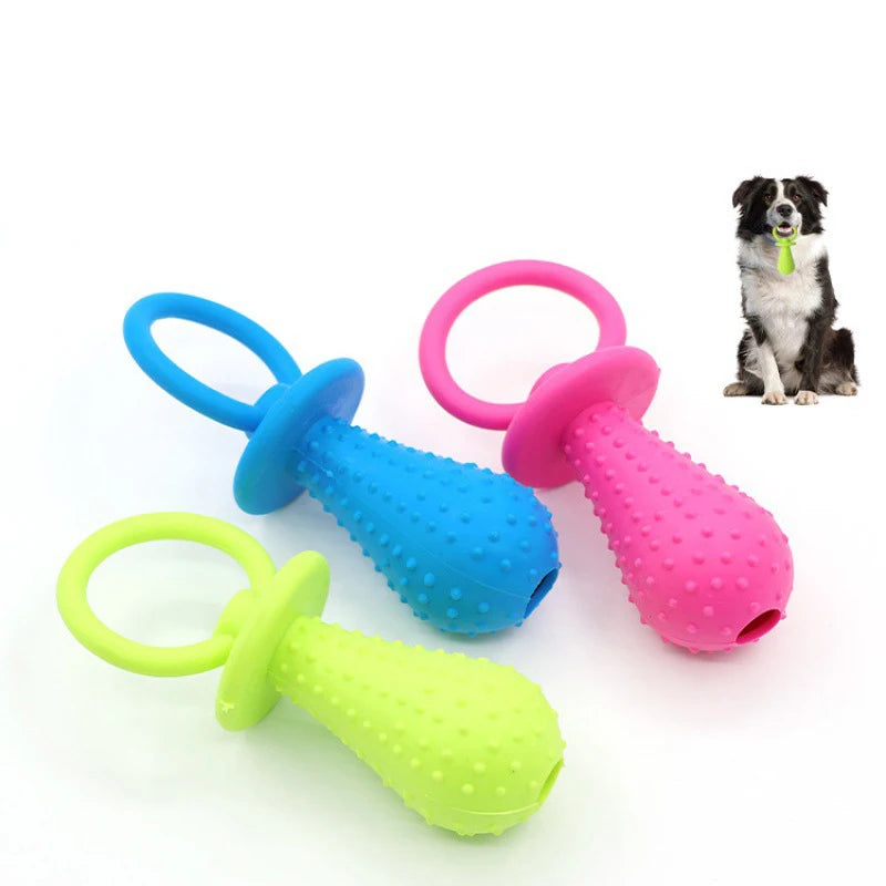 Indestructible Dog Toy for Small Dogs – Dental Chew, Non-Toxic Rubber