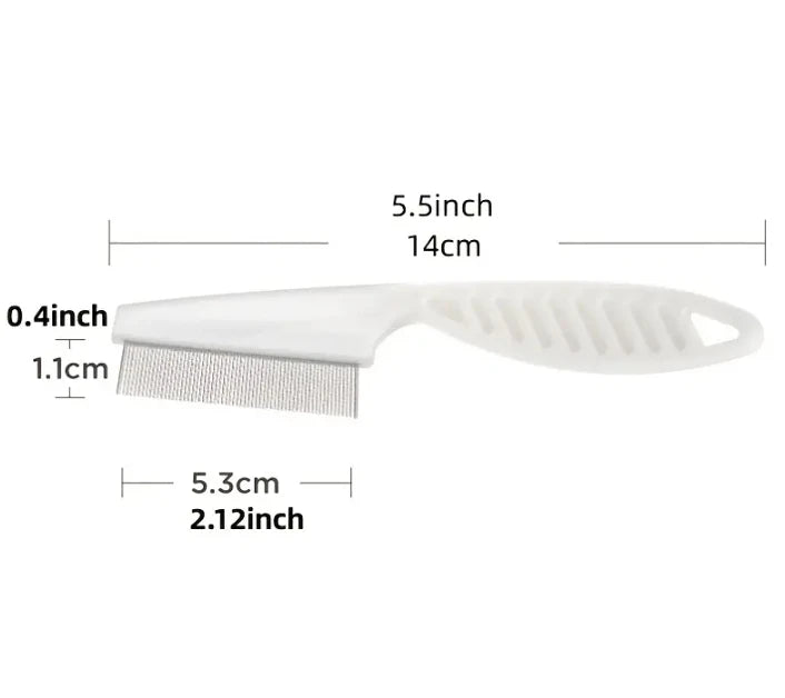 Dog Hair Knot Comb – Self Cleaning Floating Hair Removal Grooming Brush for Dogs
