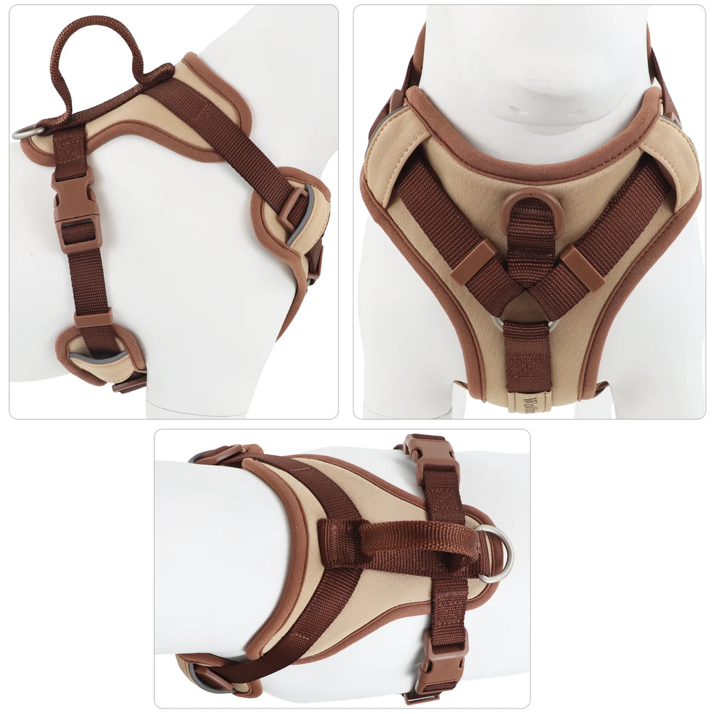 Luxury Dog Harness – No Pull Adjustable Chest Vest
